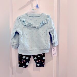 NWT Child of Mine by Carter’s Two Piece Set 3/6